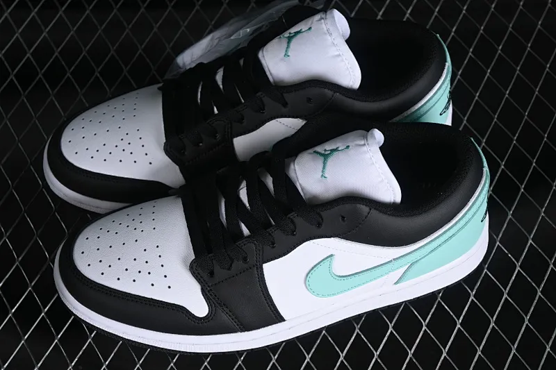 All categories Air Jordan Jordan series basketball shoes Air Jordan 1 Low Air Jordan 1 Low AJ1 Joe 1 mint black green low-top cultural basketball shoes 553558-131